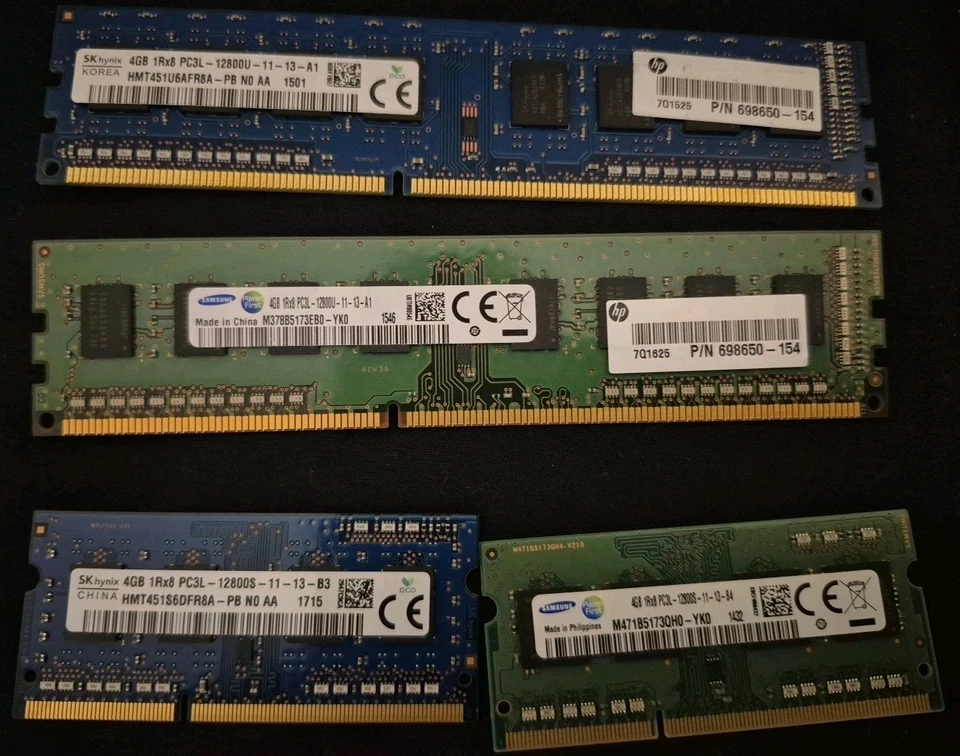 Lot Of Ram Computer Memory - Image 2 of 4