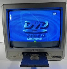 Magnavox MWC13D6 13 Inch CRT TV DVD Combo No Remote DVD Not Working Read Parts