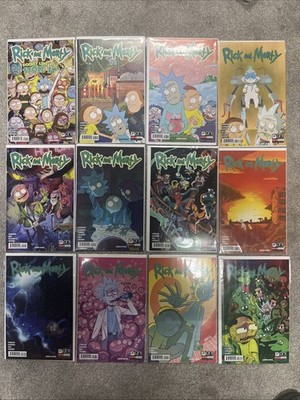 Rick and Morty Comic Book Lot (12)Oni Press Modern Age Zac Gorman J. Torres NEW!