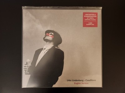 Udo Lindenberg / Casanova / englische  Ausgabe / limit. / nummer. / Vinyl / neu