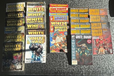 WHITE DWARF Magazine Lot of 31 VINTAGE 90s 2000 s And 2010 s. Please Read!