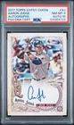 AARON JUDGE 2017 TOPPS Gypsy Queen RC Rookie ON-CARD AUTOGRAPH 🔥 PSA 8 AUTO 10