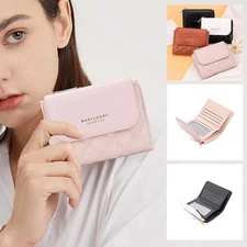 Women Small Wallet Credit Card Holder Slim Purse Short Wallet Coin Pocket Bag US