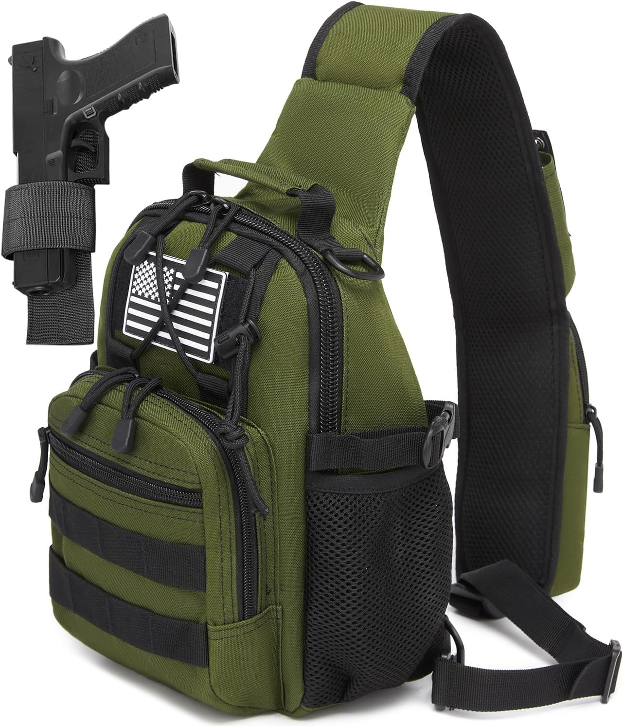 Small Tactical Holster Sling Backpack Accessories Shoulder P