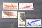 RUSSIA 1934 AIR, AIRSHIP TRAVEL PROPAGANDA SET SET OF 5 FINE USED