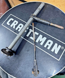 Mercedes Benz W108 W110 W111 Steel Screw Jack Genuine Factory OEM Used Germany