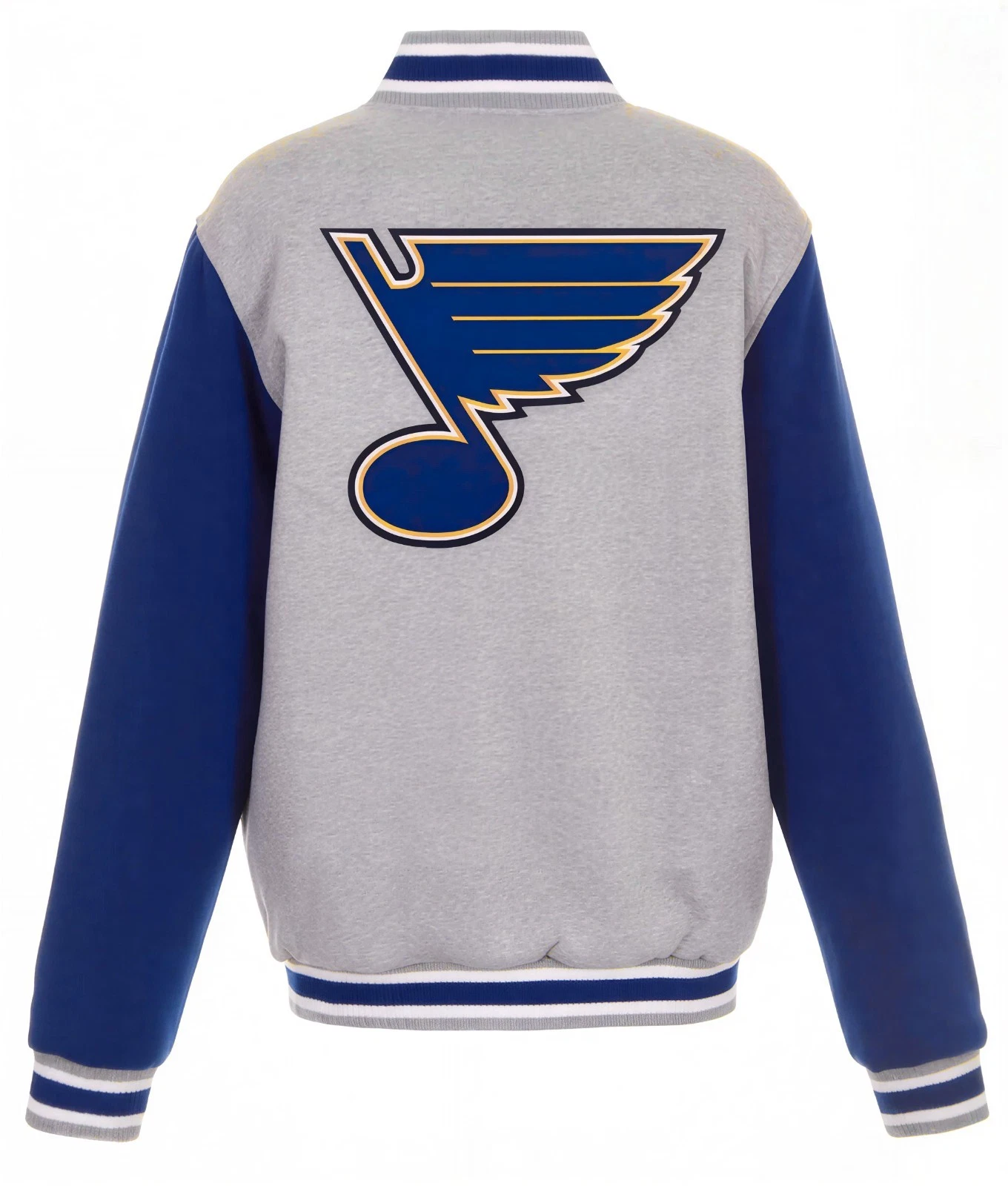 St. Louis Gray Body Blue  Jacket Men  (Not Satin, Not Wool, Not Leather)