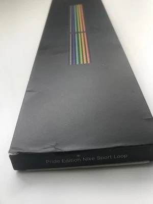 Original Apple Watch band 44mm 45MM 46MM 49MM Nike Sport loop Pride black 2022