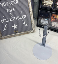 White Metal Doll Stand for Dolls 8 to 14 Inches Tall