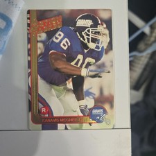 Action Packed Rookie Update 1991 Kanavis McGhee Rookie #34 Giants NFL Card. rookie card picture