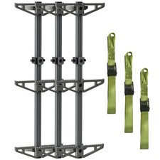 30IN Climbing Sticks, Non-Slip Tree Step Tree Climbing Sticks for Hunting, Li...