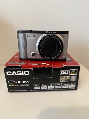 Casio EXILIM EX-ZR1600 16.1MP 18x Zoom HDR Compact Digital Camera
