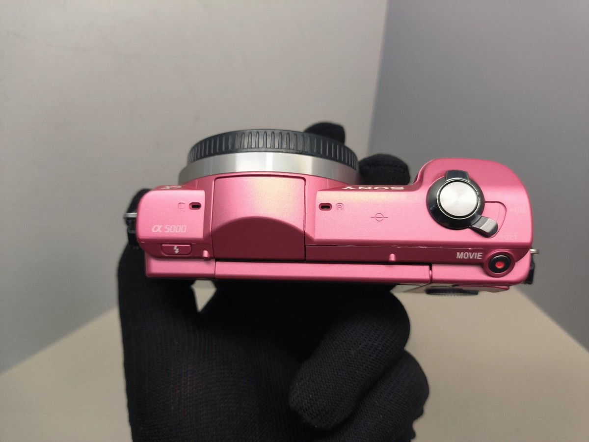SONY α5000 ピンク ボディー Sony Alpha a5000 PINK 20.1 MP pink Digital Camera w/Sony OSS 16