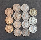 $1.40 Face Value - US 90% Silver Coins - Lot of Cull Mercury Dimes - Lot #3