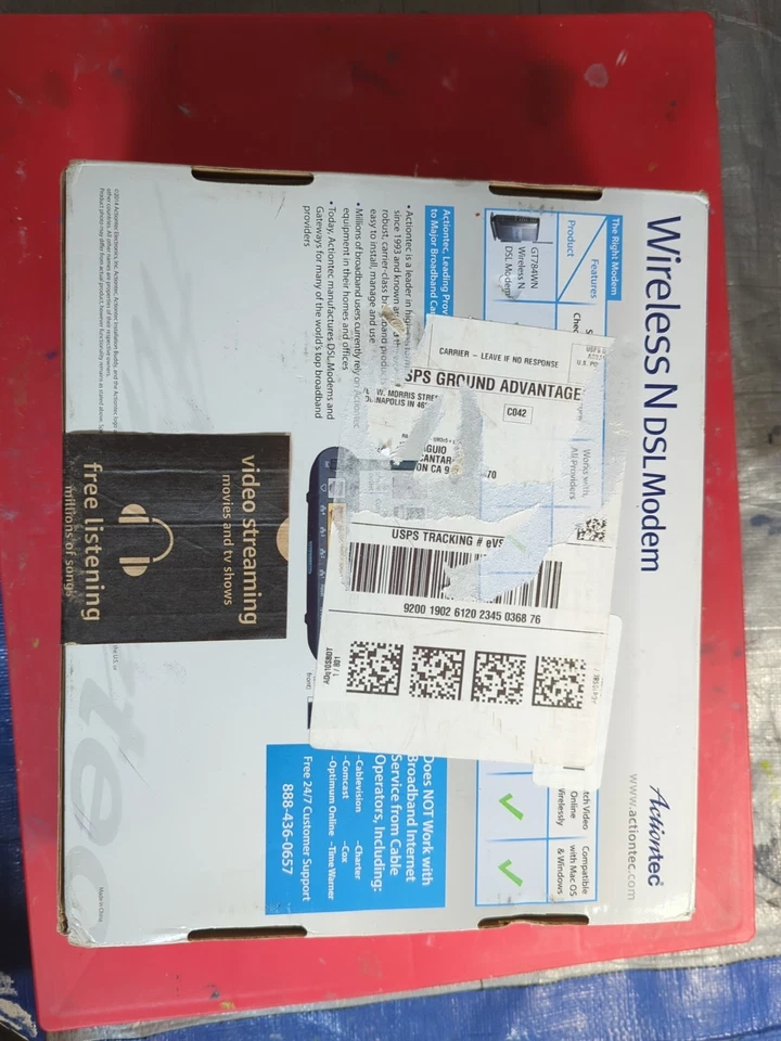 Actiontec WireNdsl Modem-DSL Modem/ Router  - Image 2 of 4