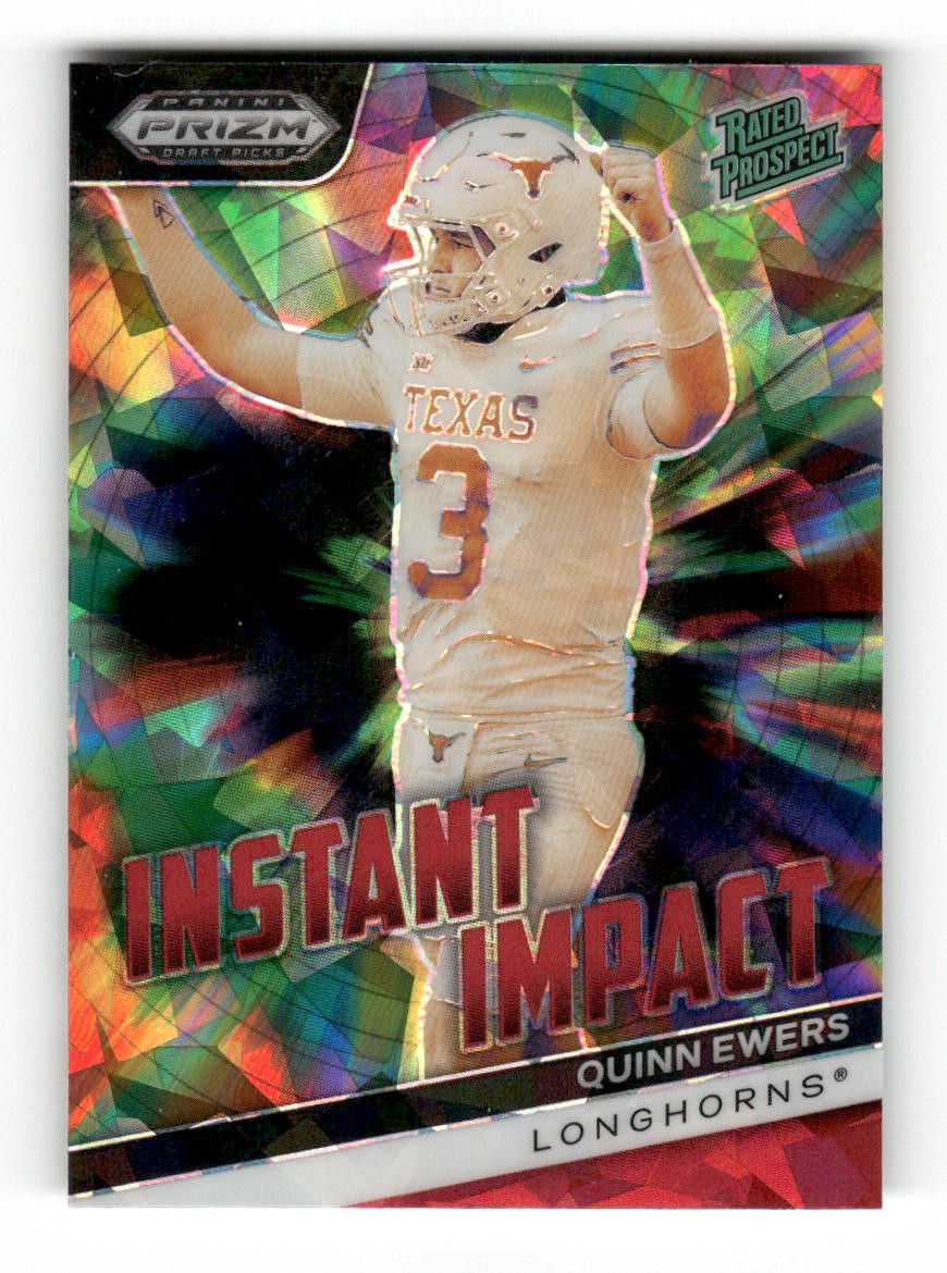 2024 Panini Prizm Draft Picks #II-QE Quinn Ewers Texas Longhorns Instant Impact