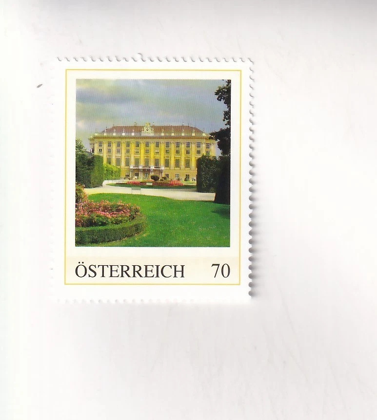 BRIEFMARKE PM Österreich BAROCK - SCHLOSS SCHÖNBRUNN Wien postfrisch - Bild 1 von 1