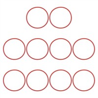Vmq 20X Silikon O-Ring 78X72X3Mm Rot
