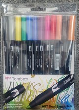 Image of Tombow ABT Dual Brush Pen 12 Colour Primary Colour Set