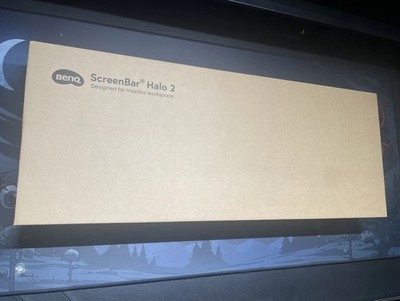 BenQ ScreenBar Halo 2 USB Monitor Light Bar w/ Wireless Controller BRAND NEW
