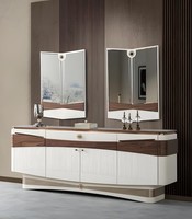 Elegantes Sideboard Set Mit 2 Spiegeln Und Modernen Akzenten