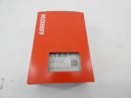 Beckhoff EK1122 EtherCAT Junction Module 2-Port - NEW Surplus!