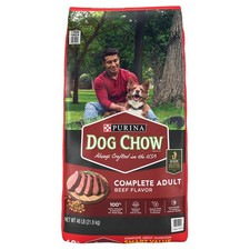 Purina Dog Chow Complete Adult Dry Dog Food, Beef Flavor (48 Pounds) 2.12 per pound