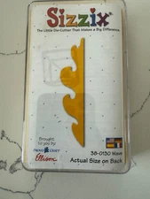 Sizzix Original Medium Wave Provo Craft Scrapbooking Die  #38-0130