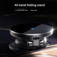 Adjustable Foldable Phone Holder 15W Wireless Chargers for Car Use