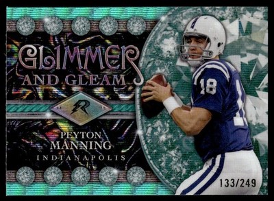 2024 Topps Resurgence Glimmer and Gleam Aqua Surge Peyton Manning 133/249 #GG-2