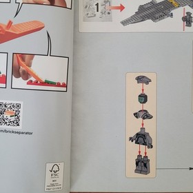 Instructions ONLY LEGO Star Wars 75157 Captain Rex's AT-TE NO BRICK OR PARTS 