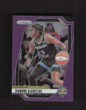 2024 Panini Prizm WNBA #8 Diamond DeShields Purple Prizms #/149
