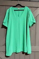 Jodifl Green Knee‑Length Dress • Plus Size 3X • Excellent Condition