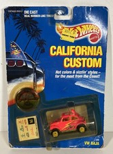 Vintage 1989 Hot Wheels California Custom Vw Baja Bug Real Riders On Sealed Card Vintage 1989 Hot Wheels California Custom Vw Baja Bug Real Riders On Sealed Card