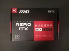 MSI Radeon RX 560 AERO ITX 4G OC Graphics Card New Open Box