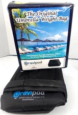 Gravipod 18" Square Umbrella Base Weight Bag - Up to 85 lbs. New