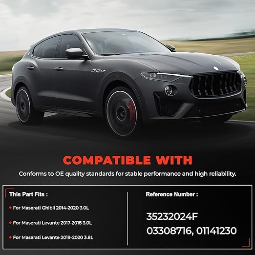AD-1086 AC Compressor with Clutch Compatible with Maserati Ghibli 2014-2020 3.0L