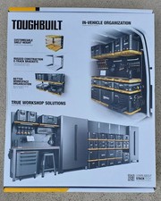 ToughBuilt StackTech 2-Shelf System, Wall Mou...