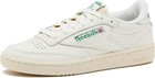 Women Reebok Club C 85 Vintage Shoes Sneakers Chalk White Green 100007797 GX3686