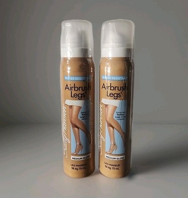 2x Sally Hansen Airbrush Legs Medium Glow 75ml LEG MAKEUP NEW! FAST SHIP