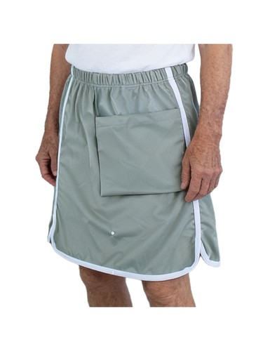 Mens Adaptive Disability Clothing Reusable Washable Shorts Zipper Protection - Picture 9 of 58