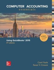Computer Accounting Essentials Using QuickBooks 2015 QuickBooks Software - GOOD