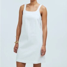 Madewell Denim A-Line Sleeveless Mini Dress Size 12