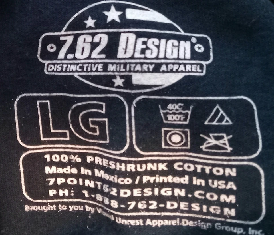 Camiseta de hombre grande Don't Tread On Me Snake diseño 7,62 de Estados Unidos Foto 3 de 3