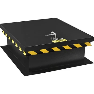 GLOBAL INDUSTRIAL Galvanized Roof Access Hatch Powder Coated 30"L x 36"W