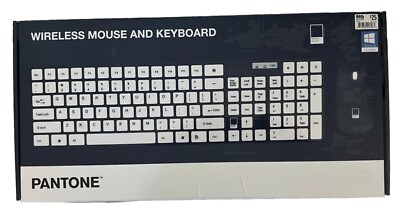 Pantone Wireless Keyboard & Mouse Combo - Dark Blue New in Box