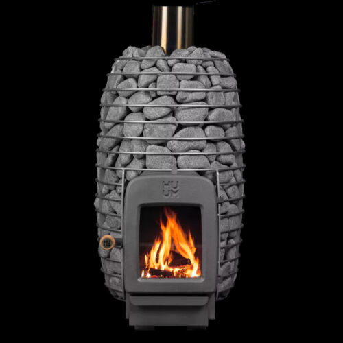 Fasssauna Sauna Gartensauna Saunafass Outdoor Außensauna Ofen Holz Thermoholz - Bild 16 von 40