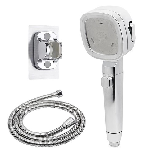 Water saving RV Camper Shower Head with ON/OFF Switch and 3 Spray Modes - Picture 2 of 7