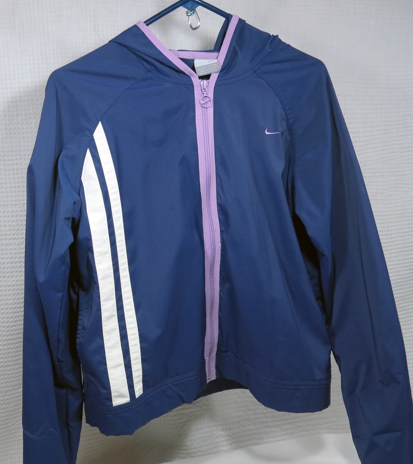 SACAI X NIKE Giacca a vento Nike donna blu navy lavanda taglia L 12 14