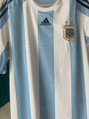 Adidas 2007/2009 Argentina Home Soccer Jersey. Size XL. | eBay